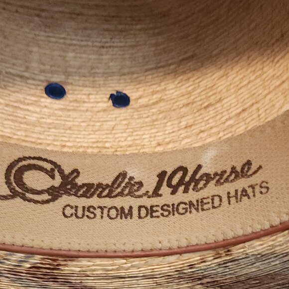 Charlie 1 Horse Straight Arrow Mexican Palm Cowboy Hat main image 11